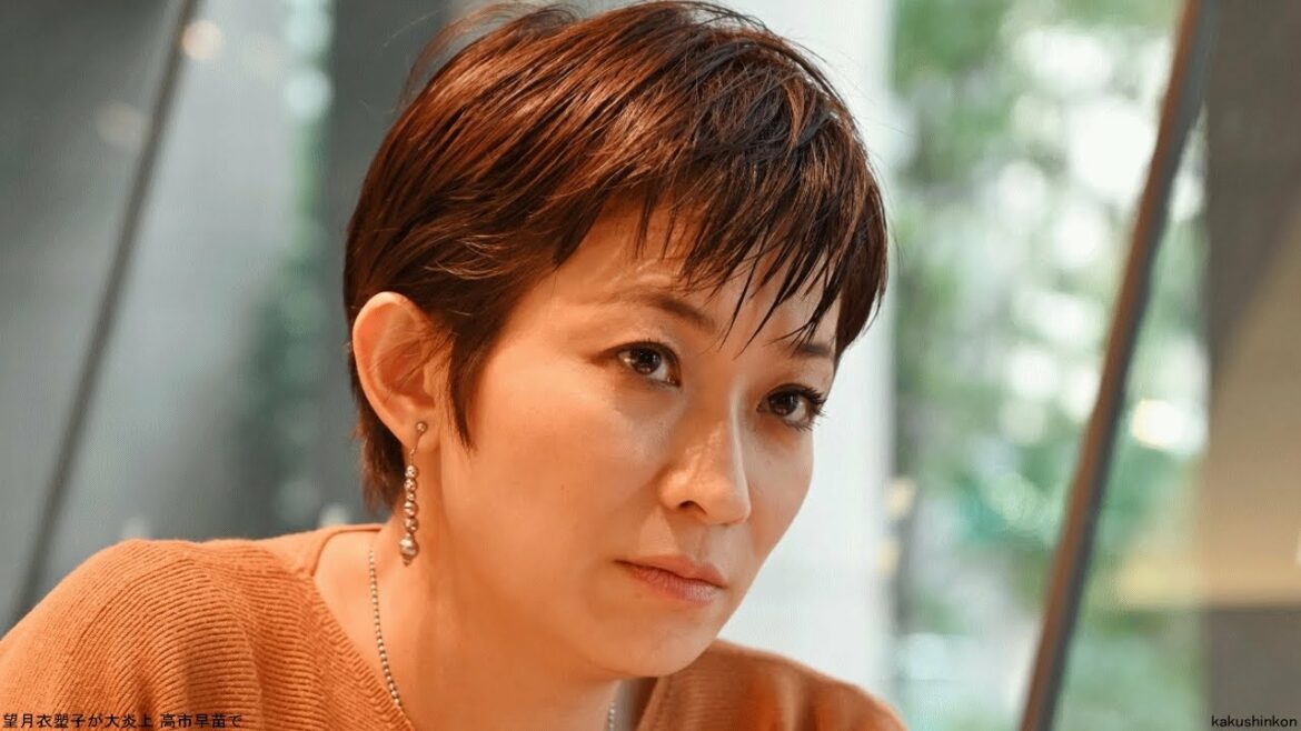 望月衣塑子が大炎上 高市早苗で