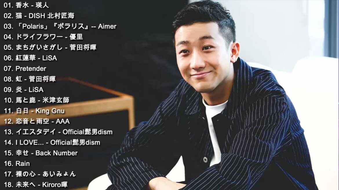 JPOP 最新曲ランキング 邦楽 2021🍂Official髭男dism,米津玄師,あいみょん,YOASOBI,宇多田ヒカル,King Gnu,GReeeeN,菅田将暉
