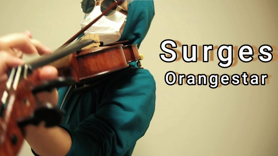 【バイオリン】『Surges』(カロリーメイトweb movie)/Orangestar　弾いてみた。