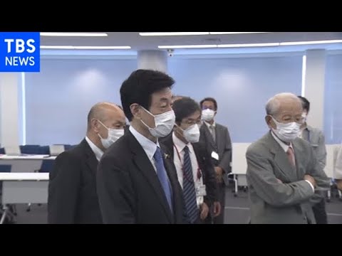 西村大臣が理研を視察 新型コロナを5分以内で検出する“新技術” 西村大臣が理研を視察 新型コロナを5分以内で検出する“新技術”