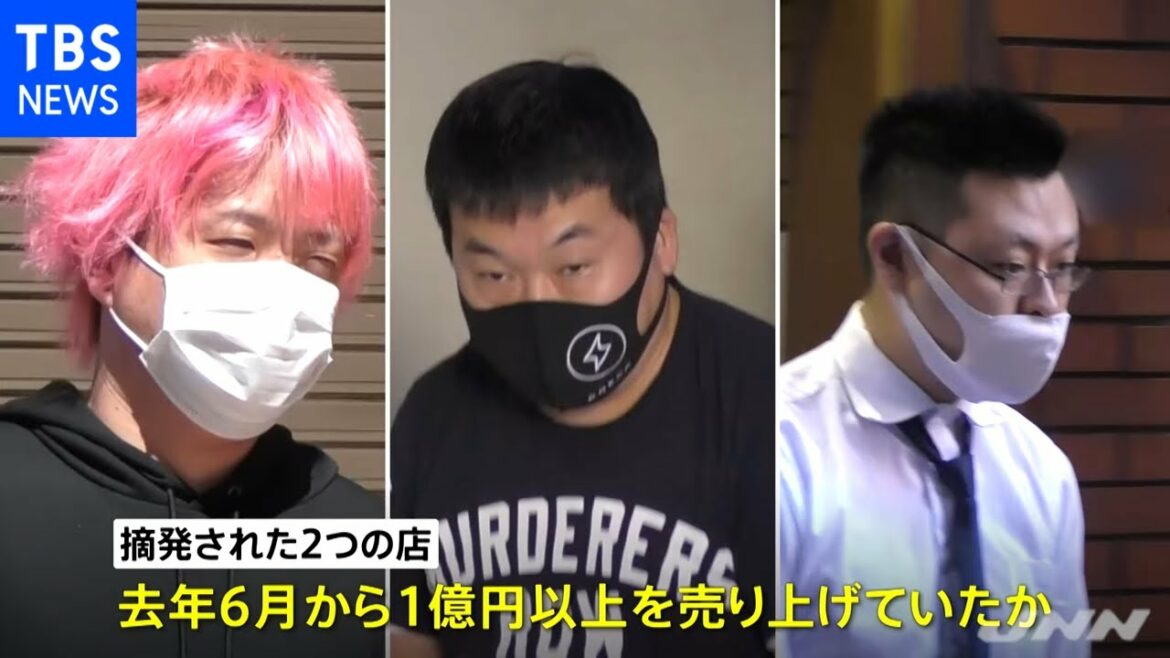 無修正わいせつＤＶＤ２万１０００枚 ２店舗摘発 責任者ら逮捕