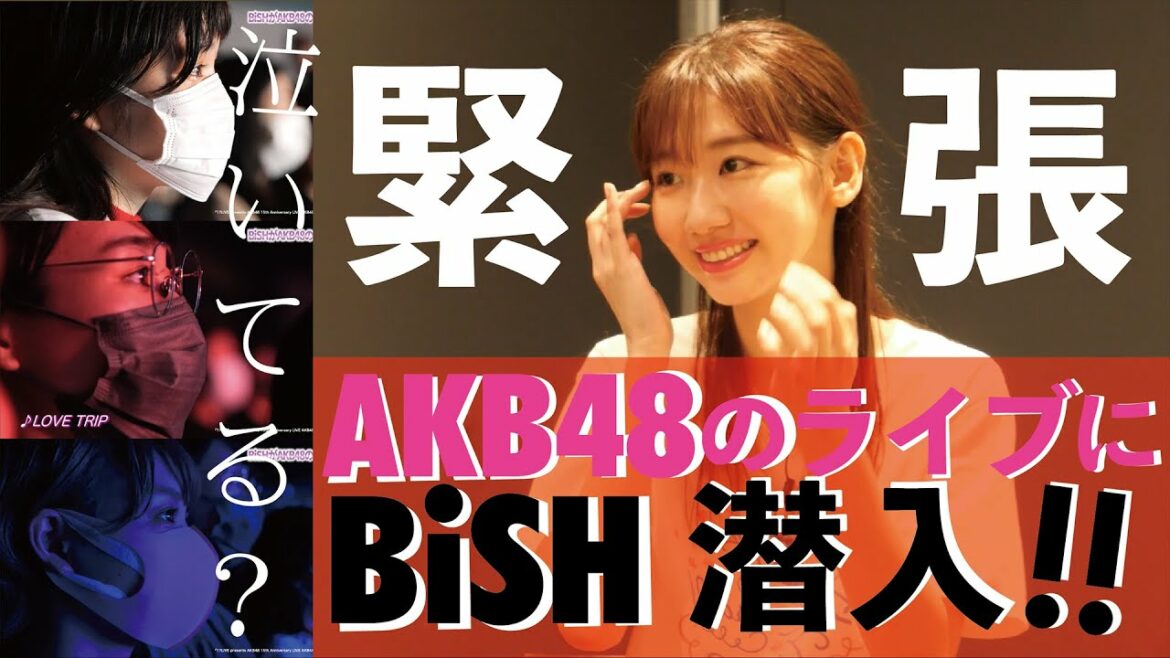 BiSHがAKB48のコンサートに潜入！！
