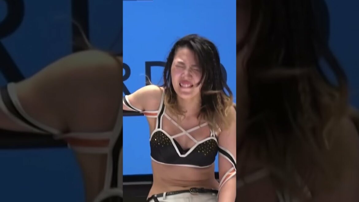 【女子プロレス】女子最長身レスラー レディ・Cが"ジャイアント・バックブリーカー"でシングル初勝利！【スターダム】#shorts