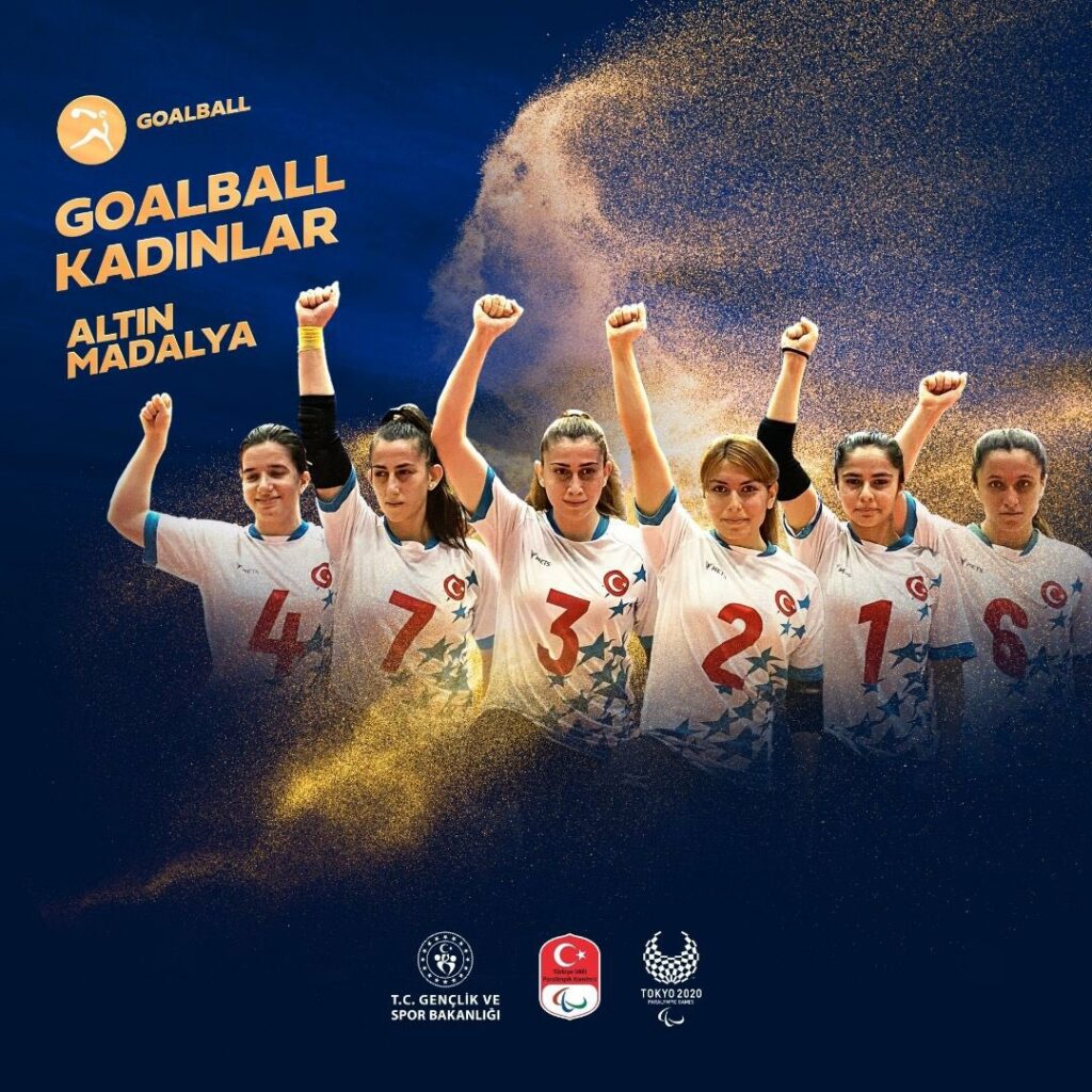 トルコの女性が東京で歴史を作った！ 金メダルは私たちのものです！  #Paralympics #My Paralympics .. ..