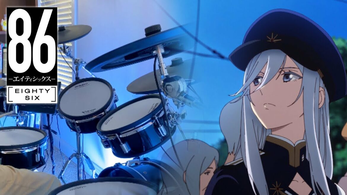 86-エイティシックス Season 2 OP (Drum Cover) 「Kyoukaisen/境界線」 - amazarashi