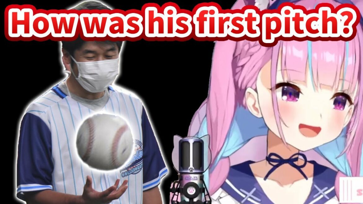 Aqua wants to know how was YAGOO's first pitch [Hololive/Eng sub]