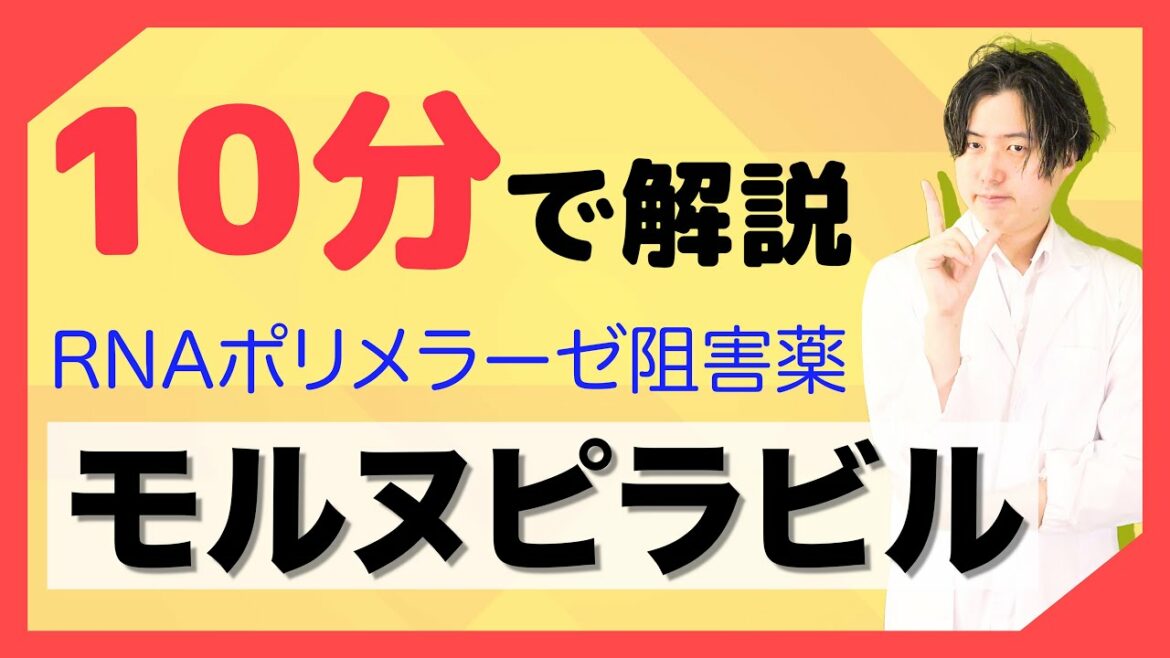 新型コロナウイルス治療薬 モルヌピラビル を薬剤師が解説