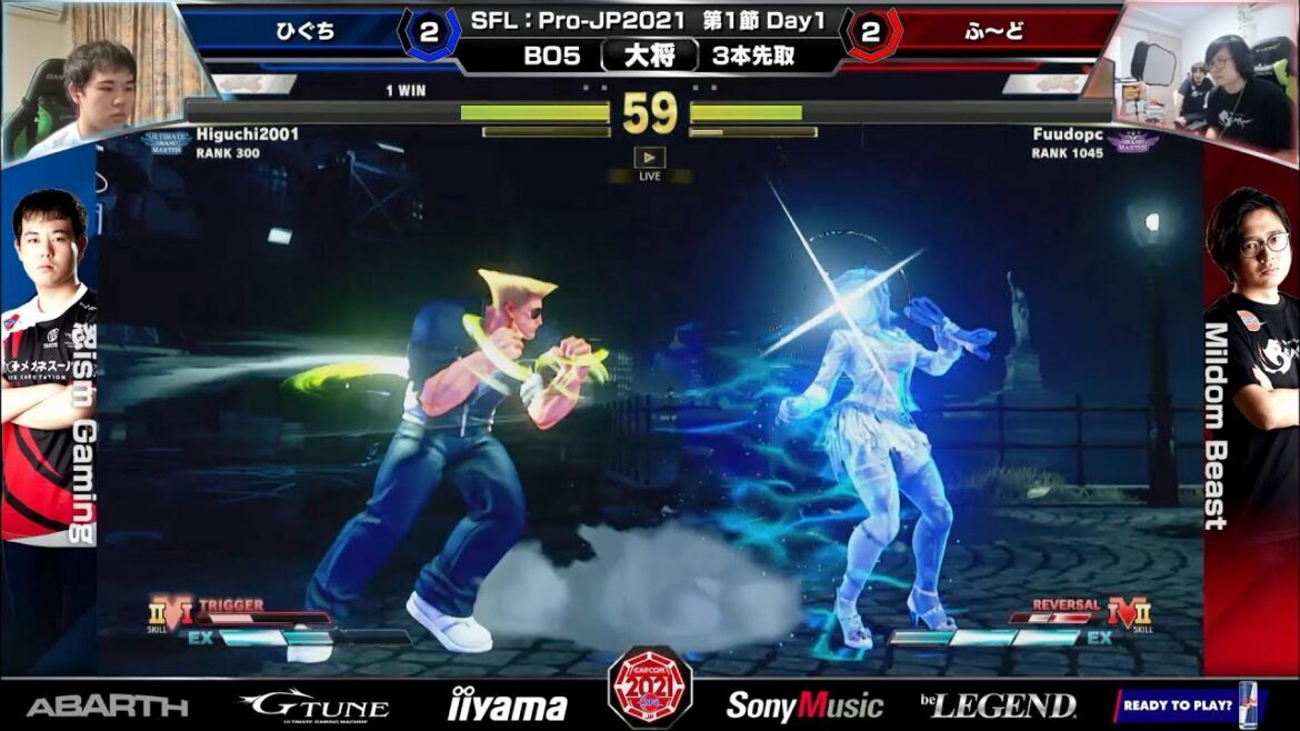 【SFV】神技連発!ふ~ど&ひぐちが大将戦で大接戦!ももちなど有名選手が白熱試合 『ストリートファイターリーグ: Pro-JP 2021』 【SFV】神技連発!ふ~ど&ひぐちが大将戦で大接戦!ももちなど有名選手が白熱試合 『ストリートファイターリーグ: Pro-JP 2021』