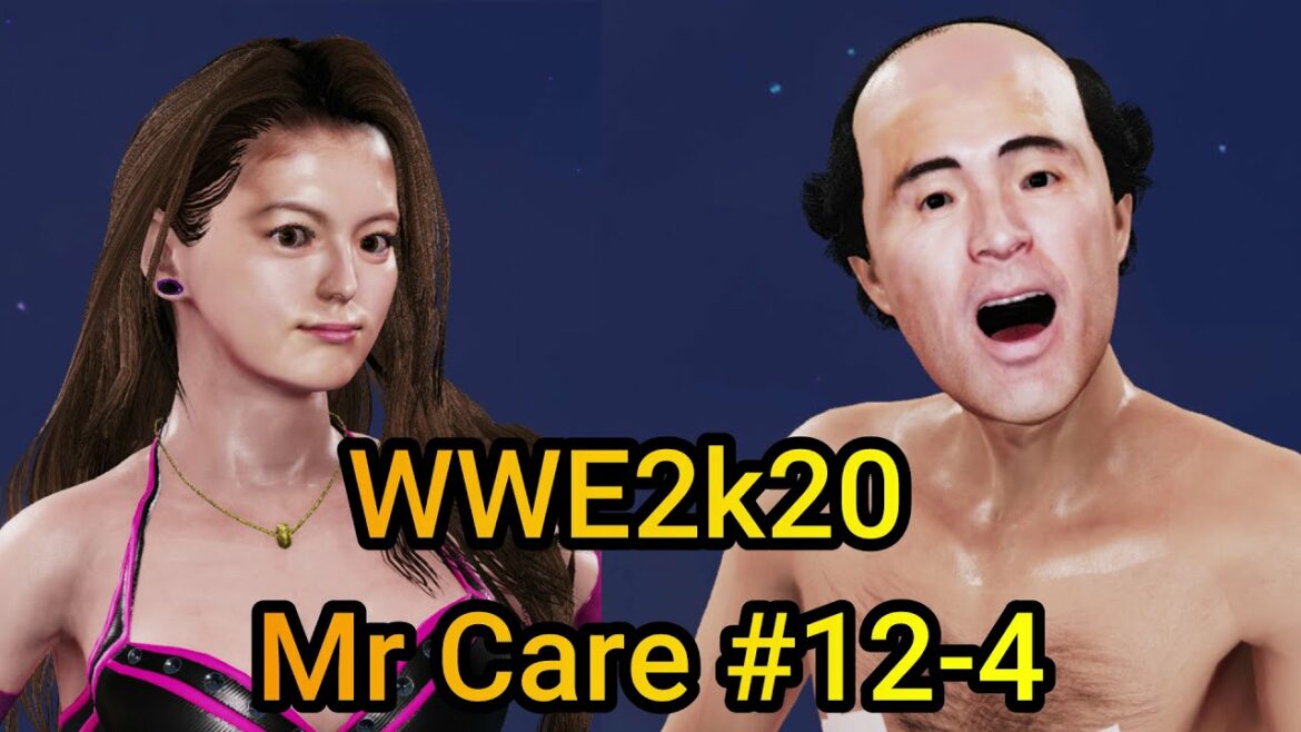 【WWE2K20】「My Career #12-4」今田美桜さんと江頭2：50さんをモデルにしたキャラで始めました❣