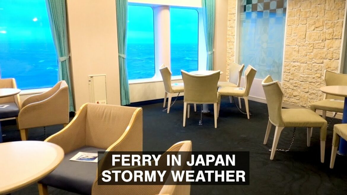 Taking a Ferry in Japan in the Stormy Weather | Hokkaido to Nagoya Taking a Ferry in Japan in the Stormy Weather | Hokkaido to Nagoya