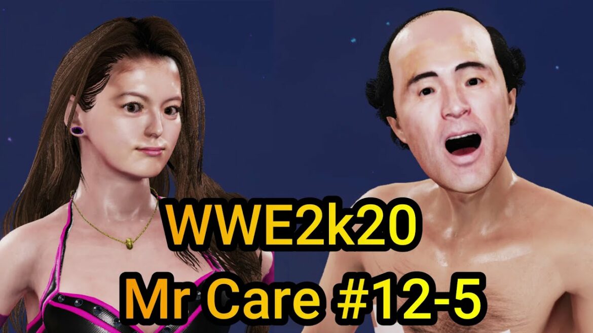 【WWE2K20】「My Career #12-5」今田美桜さんと江頭2：50さんをモデルにしたキャラで始めました❣
