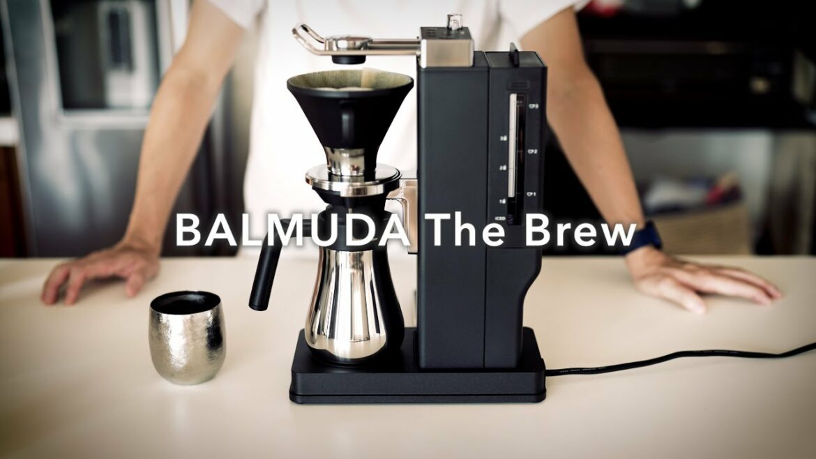 バルミューダ コーヒーメーカー「BALMUDA The Brew」でコーヒーを淹れてみた！