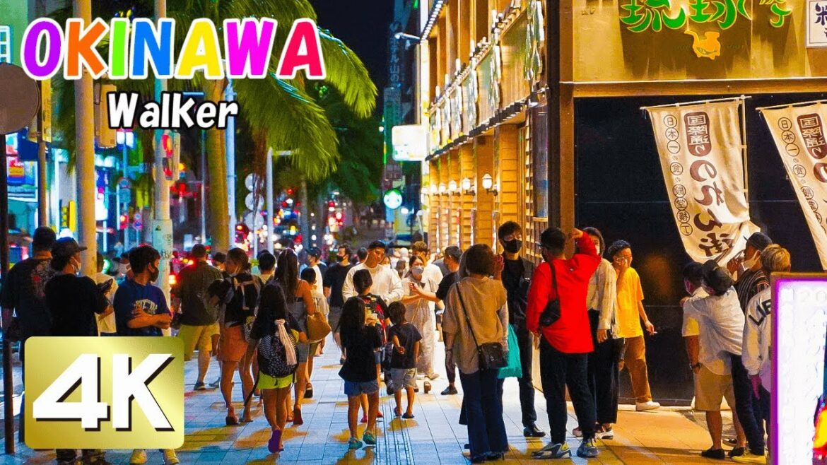 【沖縄】緊急事態宣言明けの「リアルな夜の国際通り」2021,10 22:00 Okinawa, Japan - Naha Kokusai Street Night Walk