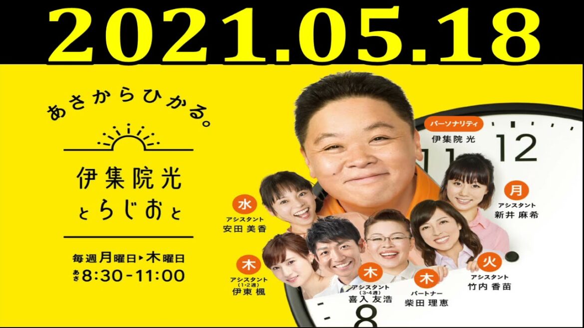 伊集院光とらじおと（１）2021年05月18日 ゲスト：篠原ゆき子（女優）