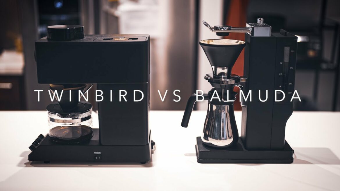 バルミューダ コーヒーメーカー「BALMUDA The Brew」とツインバード全自動コーヒーメーカーの抽出スピード比較