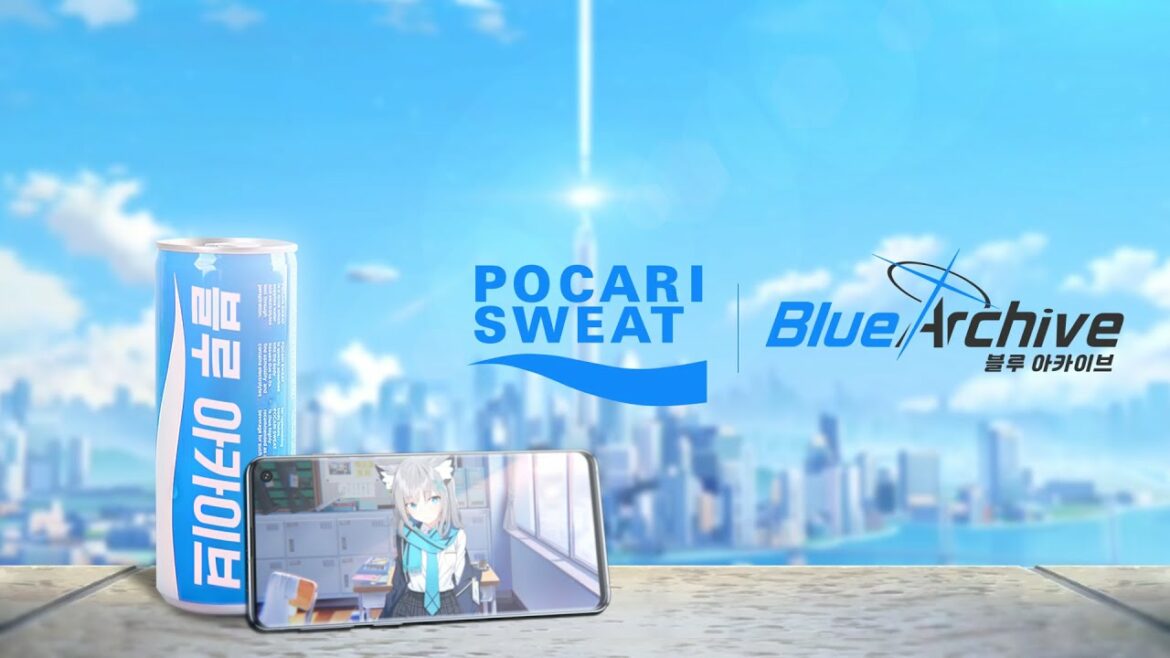 【ブルアカ】 ポカリスエット コラボ CM