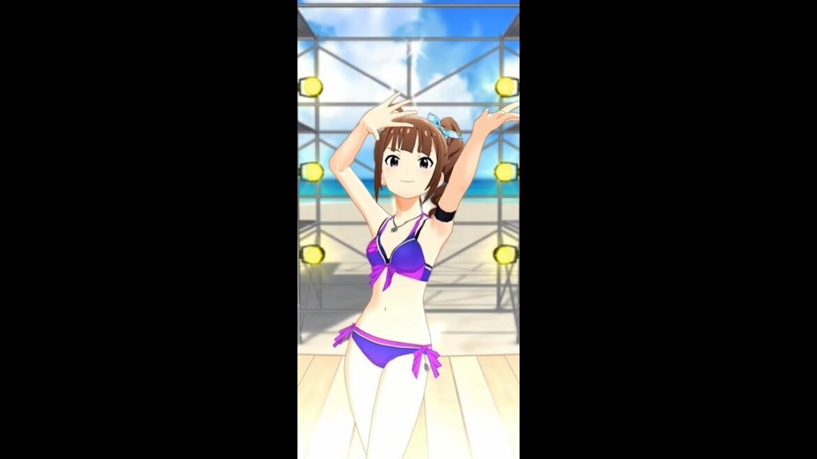 ビッグバンズバリボー!!!!! (横山奈緒) インペリアルスイムスーツ・影　ソロライブアップ　ポートレート