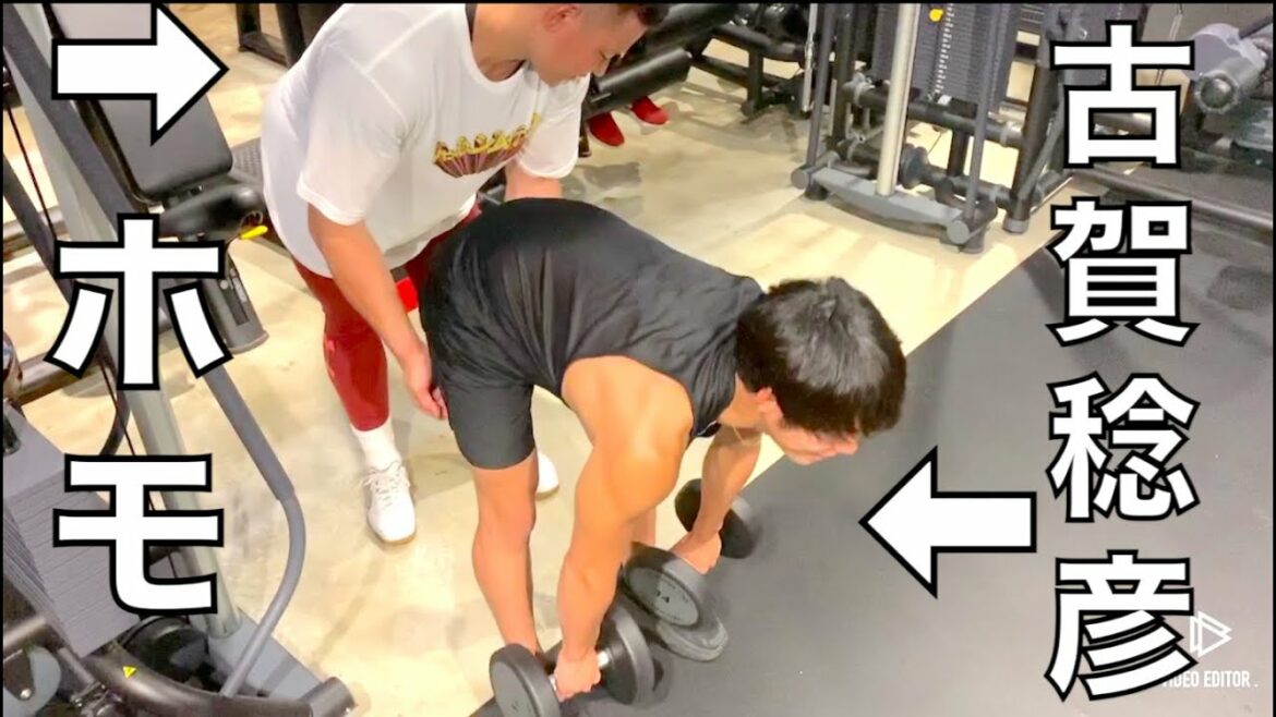 柔道オリンピック金メダリスト古賀稔彦の息子と脚トレで最後までイキました 柔道オリンピック金メダリスト古賀稔彦の息子と脚トレで最後までイキました