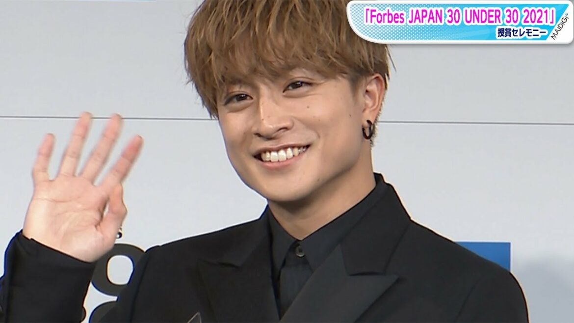 白濱亜嵐、EXILE HIROに感謝「かけがえのない存在」「世界を変える30歳未満の30人」選出に笑顔