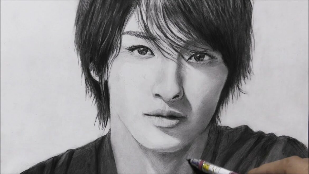 【鉛筆画】横浜流星 【Pencil Drawing】Ryhusei Yokohama