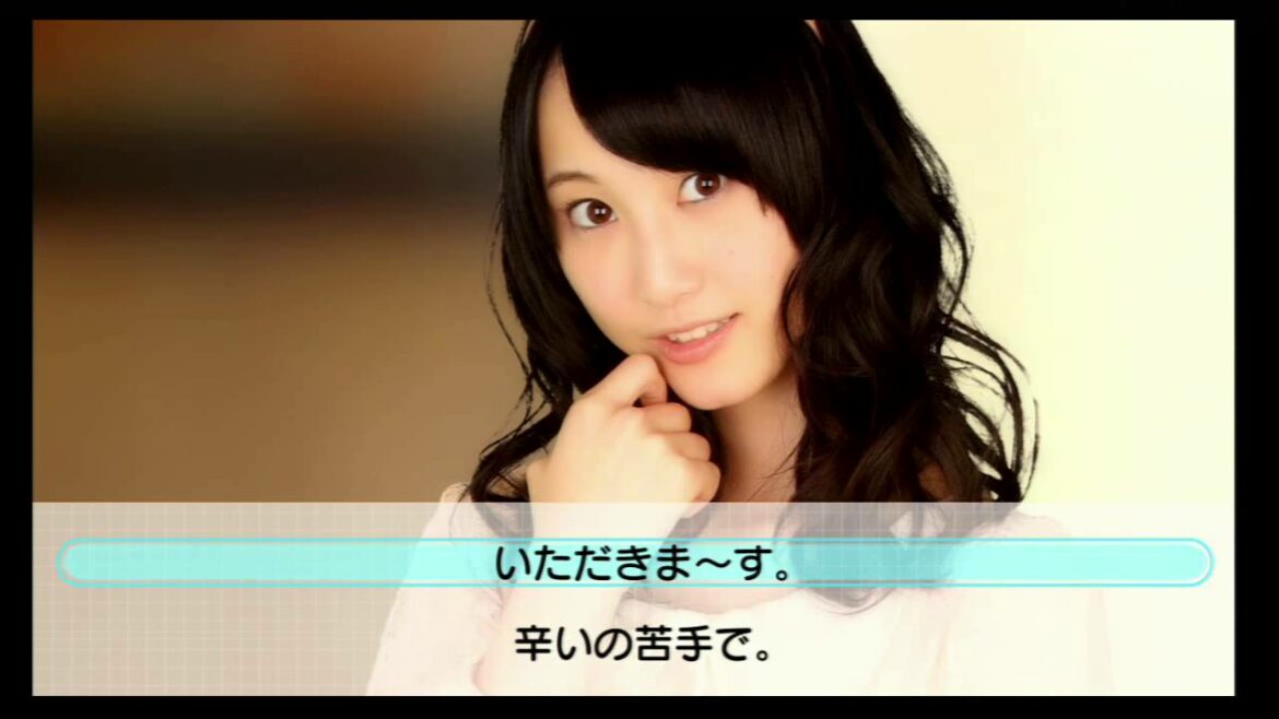 AKB1/149恋愛総選挙　松井玲奈さん(実況?)