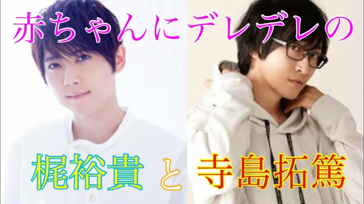 赤ちゃんにデレデレの梶裕貴と寺島拓篤(バイオ8) 赤ちゃんにデレデレの梶裕貴と寺島拓篤(バイオ8)