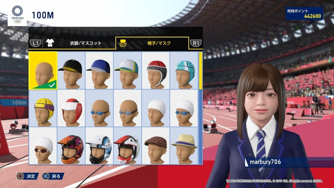 東京2020オリンピック™ 橋本環奈っぽいアバター完成記念！100m走のアスリート５人に挑んでみた
