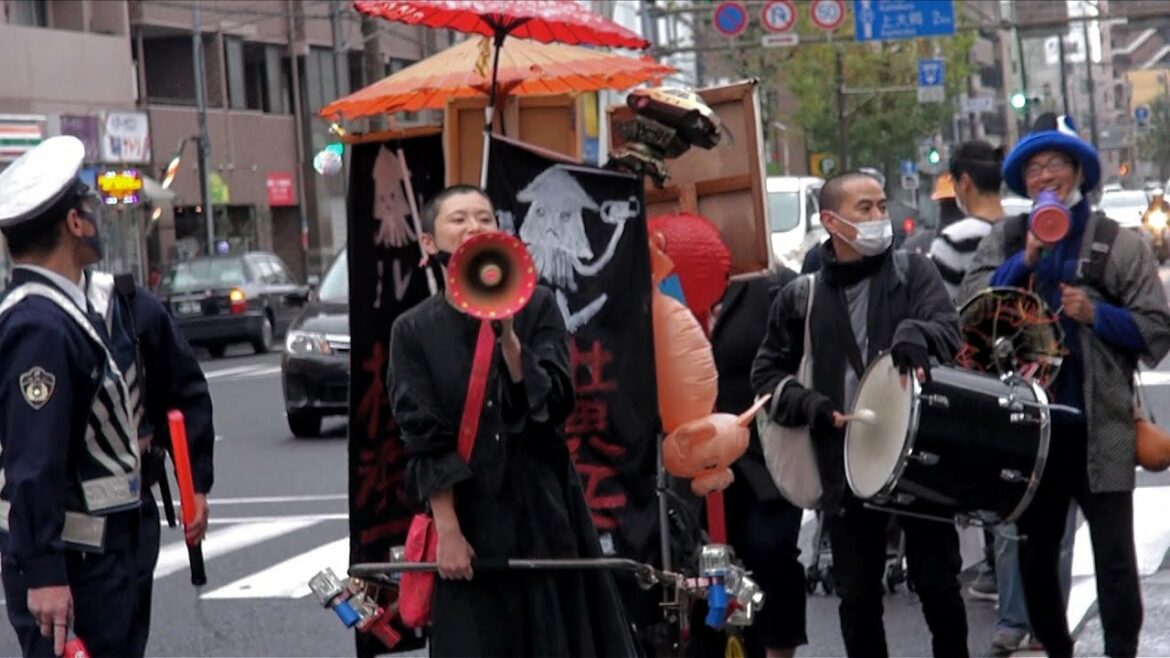 菅義偉と警察国家に反対するデモ！横浜一揆（菅総理事務所＆私邸デモ） - 2020.12.5