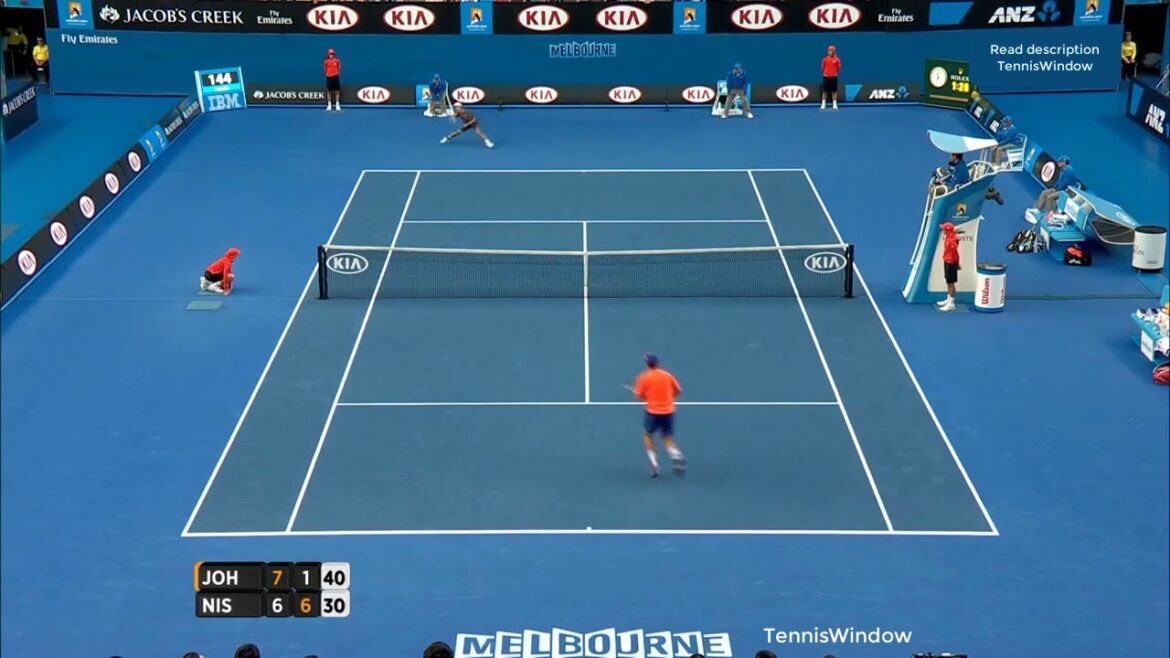 Nishikori (錦織) VS Johnson (ジョンソン)