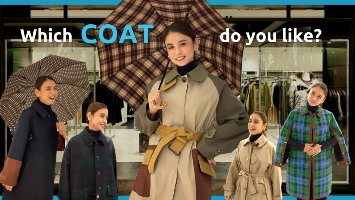 【秋冬コート】雨の日でも、オシャレが楽しめる万能コート見つけました！