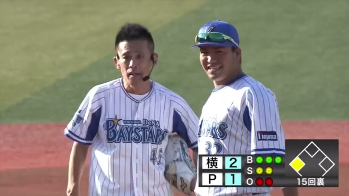 【プロ野球始球式】日本一長い始球式　柳沢慎吾　横浜高校vsPL高校仕立てwww