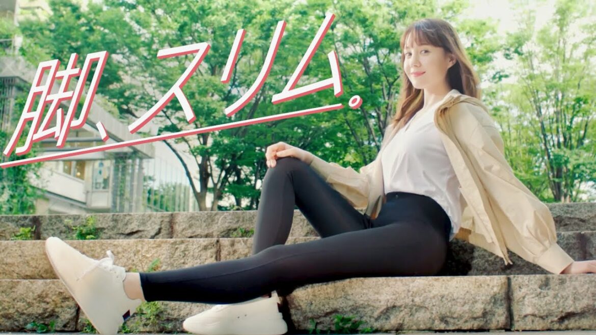 トリンドル玲奈、街中でぴったりスキニー美脚披露！パジャマでも好きな時にフットケア／ピップ「SLIMWALK」CM+メイキング＋インタビュー