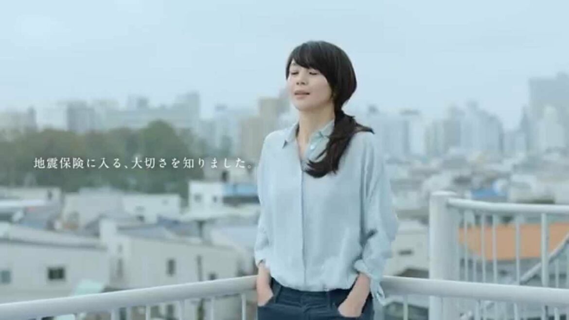 みんなの地震保険テレビＣＭ 知花くららさん陸前高田へ『15秒』篇