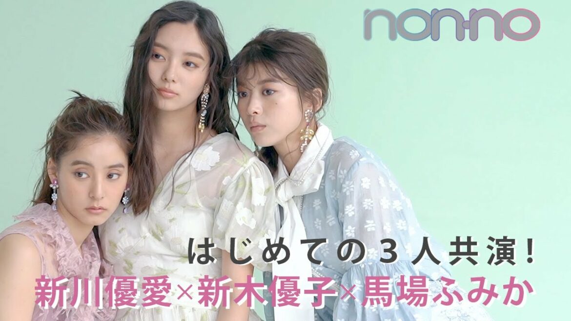 はじめての３人共演！ 贅沢すぎる表紙撮影の裏側を公開♡