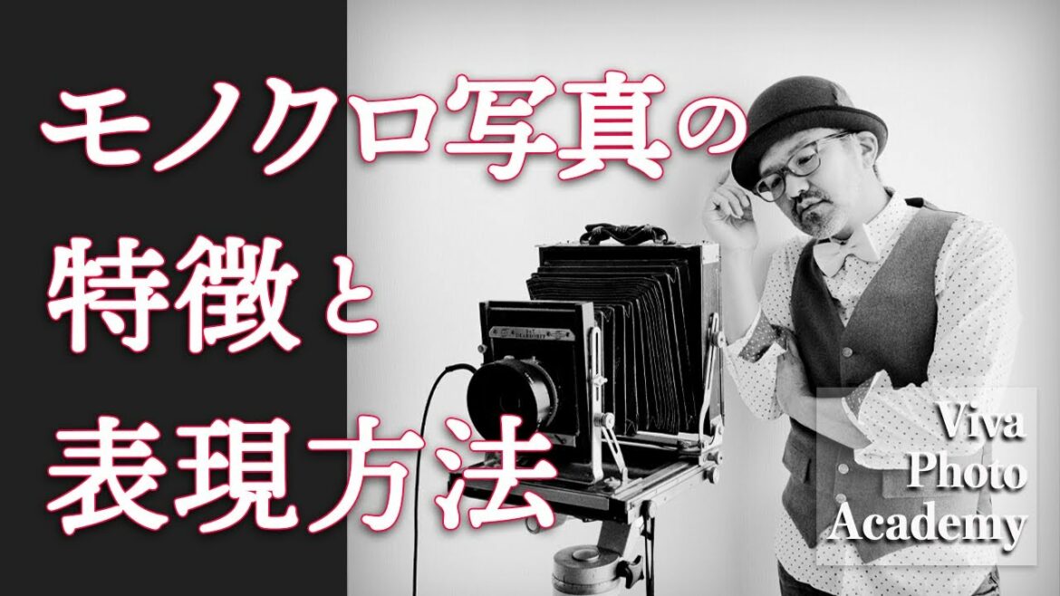 【 モノクロ写真の魅力！】モノクロ写真を楽しむ方法♪_【写真家】橘田龍馬