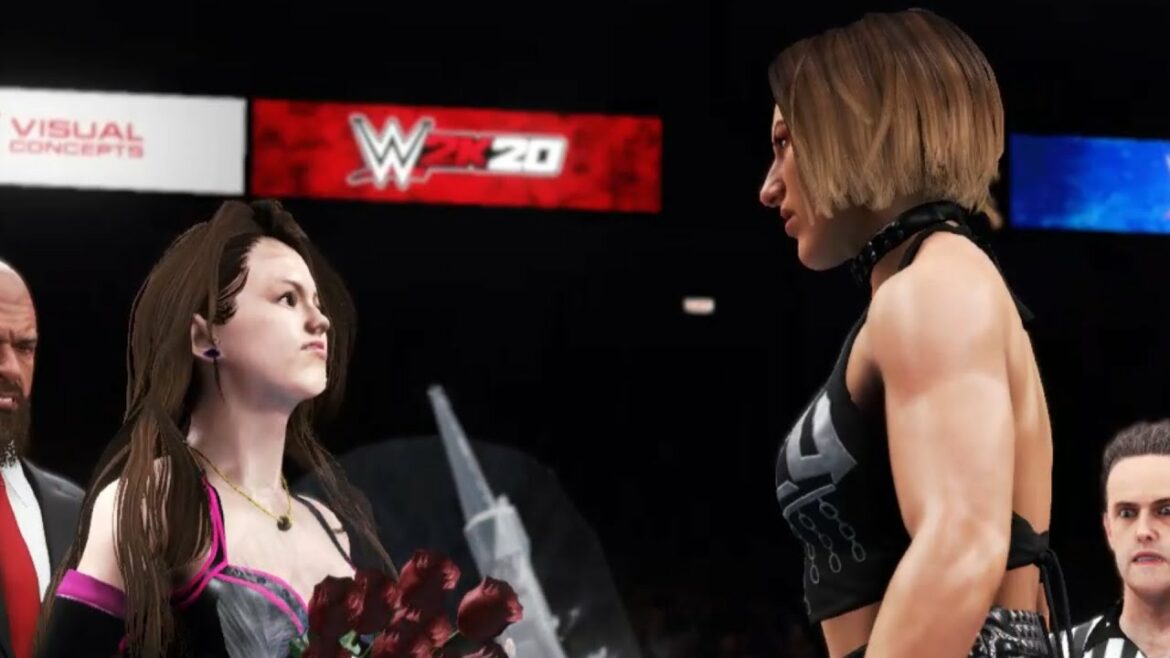【WWE2K20】「My Career #7」今田美桜さんと江頭2：50さんをモデルにした作成したキャラで始めます‼