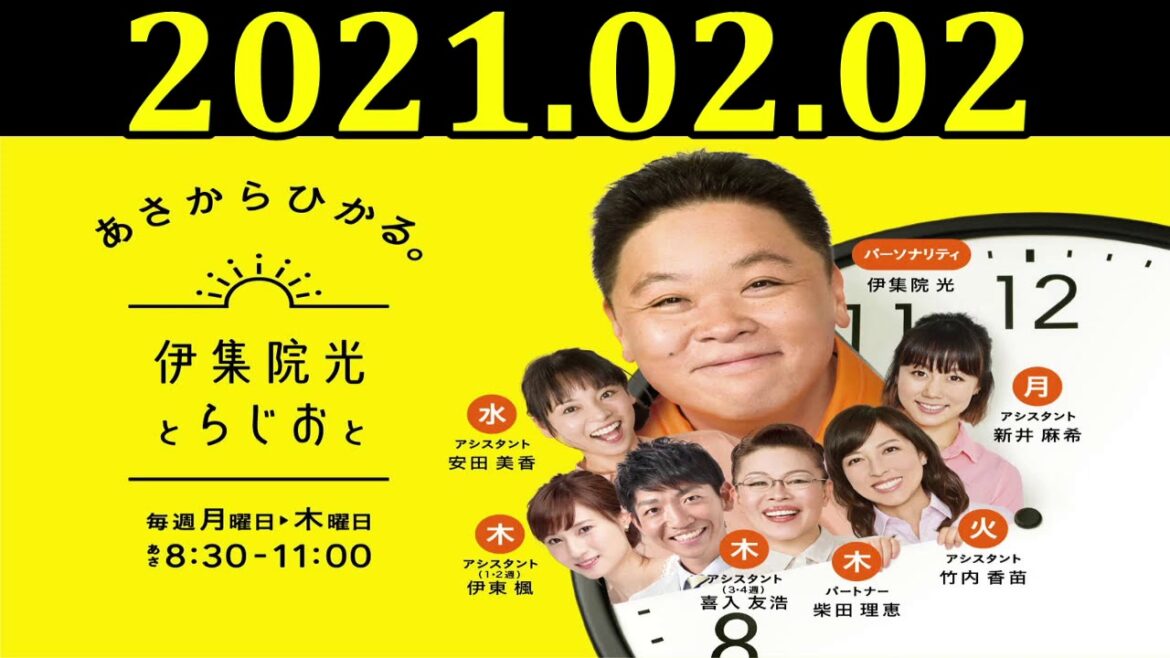 伊集院光とらじおと full  2021年2月2日 ゲスト：西川美和