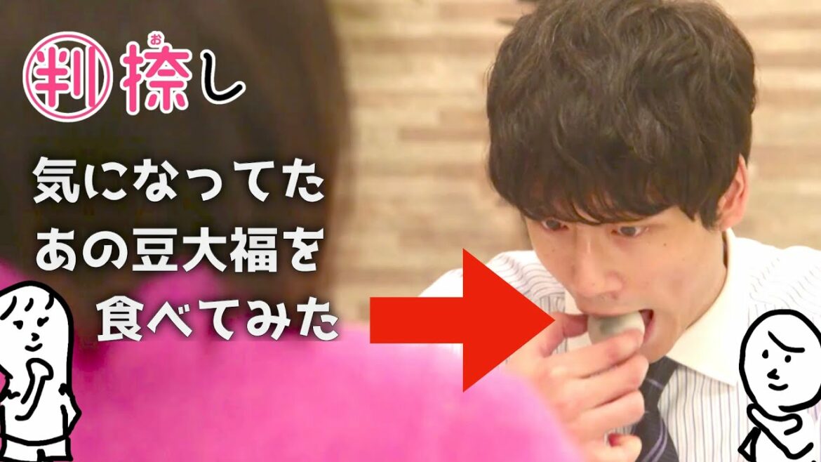 「 ハンオシ 」豆大福食べてみた〜  清野菜名 さんと 坂口健太郎 さんの新ドラマ 婚姻届に判を捺しただけですが 〜