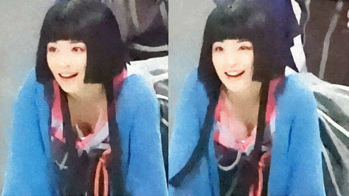 広瀬すず　★胸の谷間をじっくり👀  比率変更