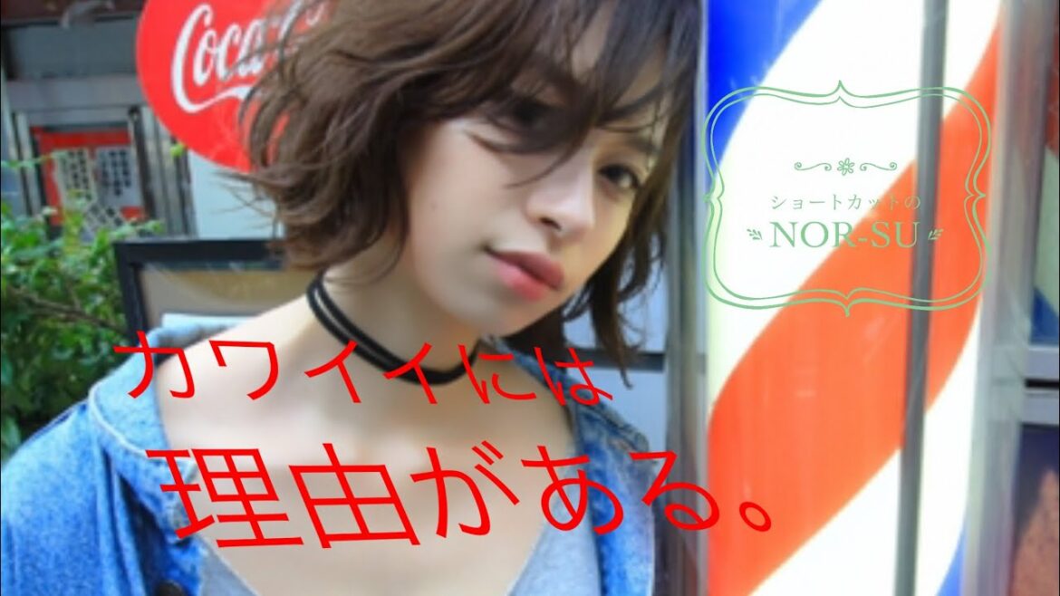 【おとな可愛いショートボブ】動くヘアカタ Nor-Su