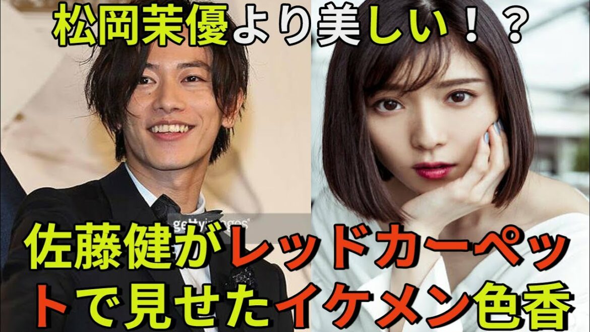 【佐藤健】松岡茉優より美しい！？佐藤健がレッドカーペットで見せたイケメン色香