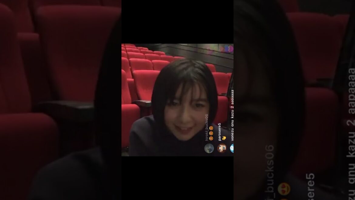 上白石萌歌さん　インスタライブ3月13日