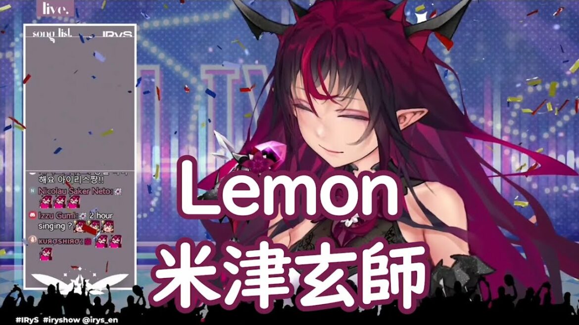 【IRyS】米津玄師/Kenshi Yonezu - Lemon【Singing Clip / 歌枠切り抜き】(12/11/2021)