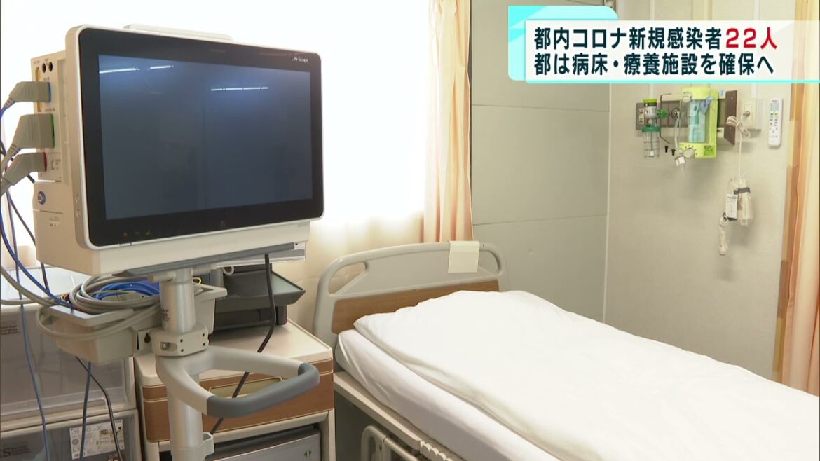 新型コロナ 都内の新たな感染者２２人