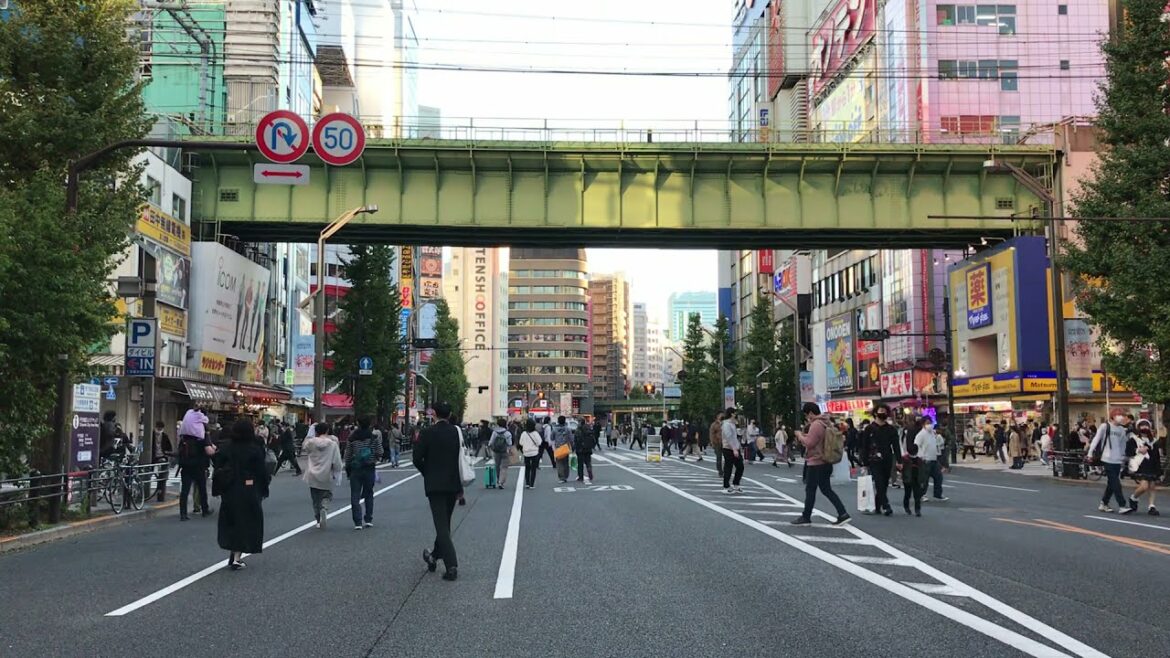 緊急事態宣言解除後の秋葉原・歩行者天国 (2021年11月)