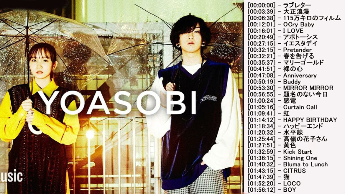 LISA,米津玄師,あいみょん,YOASOBI,宇多田ヒカル,King Gnu,菅田将暉-2021 年 ヒット曲 ランキング ♫