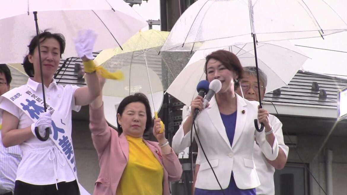 【参院選2016】民進党・山尾志桜里政調会長（滋賀県・林久美子応援） 2016年6月22日