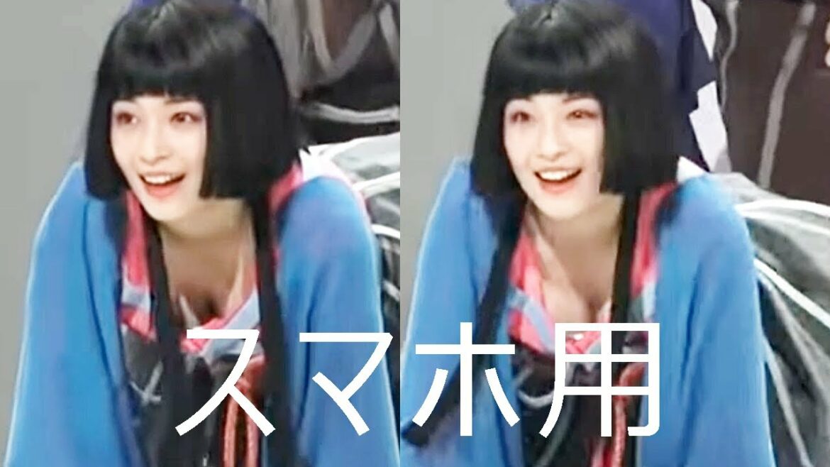 広瀬すず★胸の谷間をじっくり👀  縦長