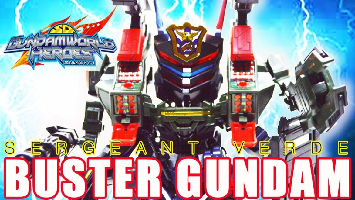 【SDガンダムワールドヒーローズ】大ボリュームの組みごたえ!! サージェントヴェルデ バスターガンダムDXセット レビュー!!【ガンプラ】