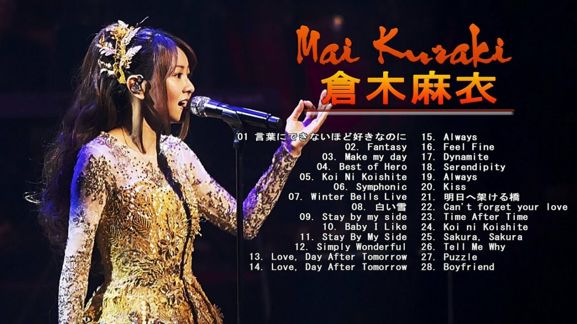 【Mai Kuraki】💙「倉木麻衣の人気曲」💙  ♫  倉木麻衣最新ベストヒットメドレー ♫ 【Mai Kuraki】💙「倉木麻衣の人気曲」💙  ♫  倉木麻衣最新ベストヒットメドレー ♫